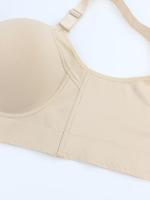 Sujetador liso sin costuras para mujer, ropa interior ligera, cómoda y transpirable, lavable a mano y lavable a máquina - details 1