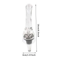Aireador avanzado acrílico, tapón de vino tinto, botella, dispensador oral, boquilla para botella - details 1