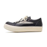 Nuevas zapatillas de deporte al por mayor para hombre, patines, zapatillas para mujer, talla grande 38-46, zapatos gruesos negros con cordones de cuero genuino, marca - details 5