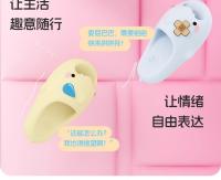 Zapatillas de diablo de dibujos animados verano de las mujeres nuevas sandalias de tiburón pareja zapatillas frescas ropa exterior de los hombres - details 2