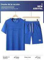Traje casual de verano para hombre Traje corto con camiseta - details 3