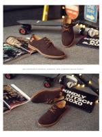 Zapatos casuales de primavera 2025 para hombre, zapatos de cuero de talla grande para hombre, zapatos de moda esmerilados - details 10