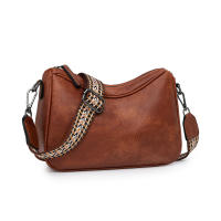 Diseño de color sólido Nueva almohada de moda simple con bolsa de cuerpo con correa ancha para el hombro para mujeres - details 10