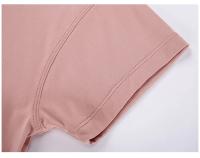 Blusa holgada sin costuras para mujer, Top corto de manga corta para Yoga, correr, Fitness, gimnasio, secado rápido - details 23