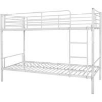 Litera Metálica Nido - Diseño Industrial para Dos Camas, Versión Matrimonial y Individual, Estructura de Acero Reforzado con Escalera y Barandilla Anticaídas, Fácil Montaje 2 plazas - details 0