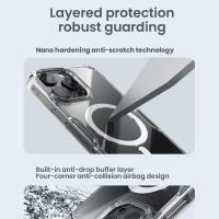 NILLKIN para IPhone 16 Pro Max 16 Plus 15 Pro Max 15 Pro 14 Pro Max 14 Pro MagSafe funda de teléfono de silicona suave transparente magnética - details 4