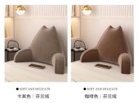 Almohada de Lumbar de Algodón 100% Soporte de Espalda con Brazos para Cama y Piso - details 12