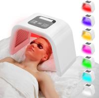 Máscara Facial de Luz LED Terapéutica Multicolor Portátil para Cuidado de la Piel en Hogar y Viajes - details 0