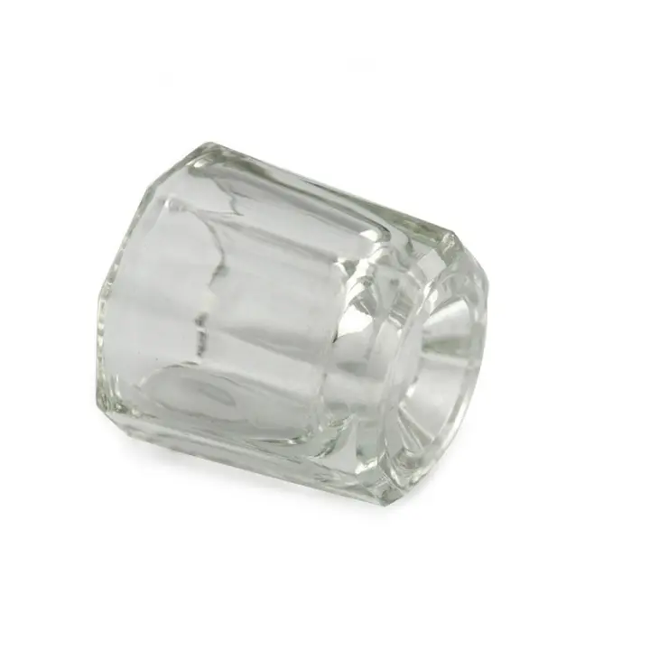 Plato de Cristal KADS para Arte de Uñas sin Tapa Herramientas de Manicura Equipo de Arte de Uñas en Acrílico Mini Tazas - 1