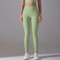 Pantalones de mujer y de gimnasio, pantalones cortos deportivos sin costuras, control abdominal, levantamiento de cadera, mallas de yoga - details 33