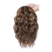 Extensión de cola de caballo con cordón sintético, ondulado, rizado, ombré, ondulación de agua, cola de caballo falsa, piezas de pelo corto Natural de 12 pulgadas, diario - details 2