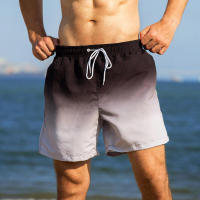 Traje de Baño de Secado Rápido y Impermeable para Hombres Pantalones Cortos de Playa de Verano con Zarpate Largo - details 3