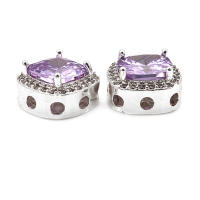Cuentas de Espacio de Cubo de Bronce Dorado 18K Accesorios de Joyería DIY de Alta Calidad - details 2