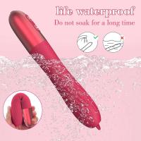Vibrador de Lengua Puntiagudo Kaelynn Estimulador de Clítoris para Mujeres Calentador de Vagina - details 5