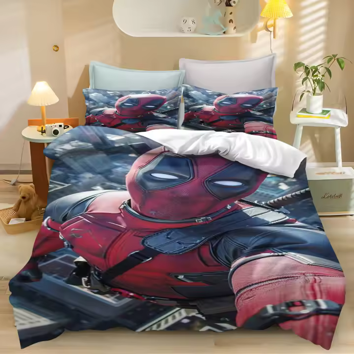 Juego de Ropa de Cama de Lobo Ultra Suave y Cómodo para Habitación de Adolescente - 1