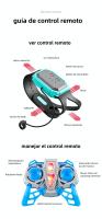 Juguete de Coche de Control Remoto con Sensor de Gestos, 4WD, Transformación, Derrape, Doble Cara, Efectos de Sonido y Luz, Pulv - details 12