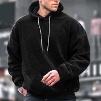 Moda Casual Hombre Con Capucha Otoño e Invierno Camiseta Tops Sudadera Casual - details 8