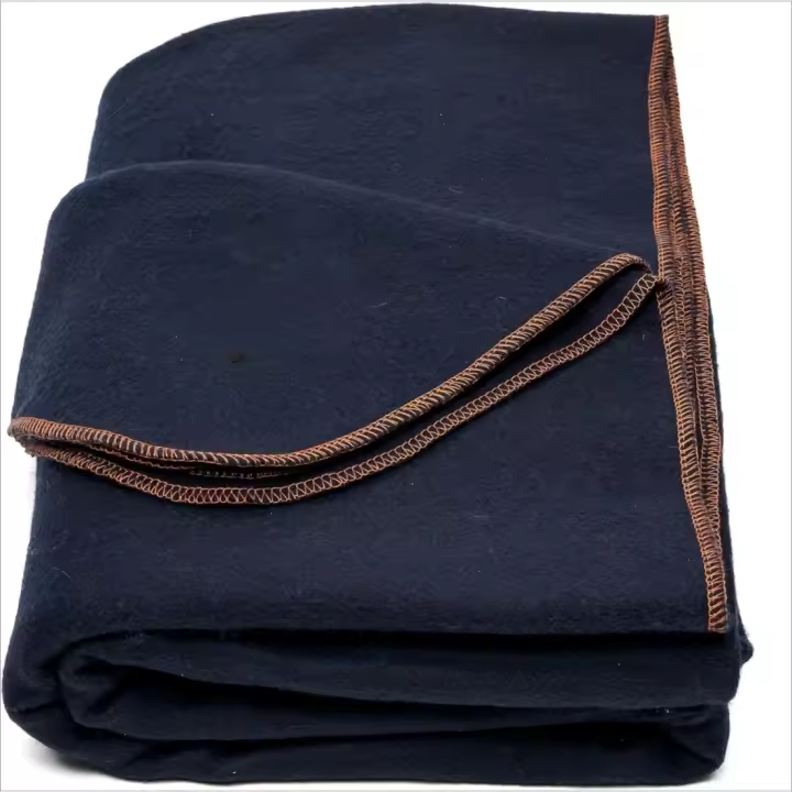 Arcturus Pesada Manta Militar de Lana - 4+ lbs, Caliente, 64" x 88" (de Color Azul Marino) - 1