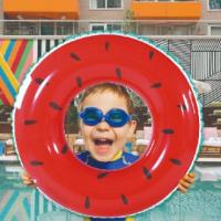 Flotador de Piscina de Frutas Feliz Anillo Inflable de Nata, Naranja, Limón para Niños - details 4