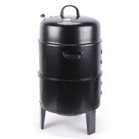 Barril de Parrilla 3-en-1 Ajustable 84cm, Red de Carbono, Termómetro, Doble Capa para Estofado - details 3