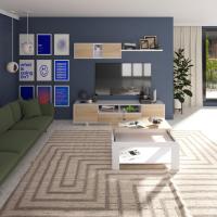 Mesa de Centro Elevable Mesa Auxiliar de Roble Canadiense Acabado en Roble - details 9
