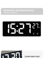 Reloj electrónico multifunción creativo, reloj Simple de pantalla grande, reloj despertador multigrupo, reloj para estudiantes - details 3