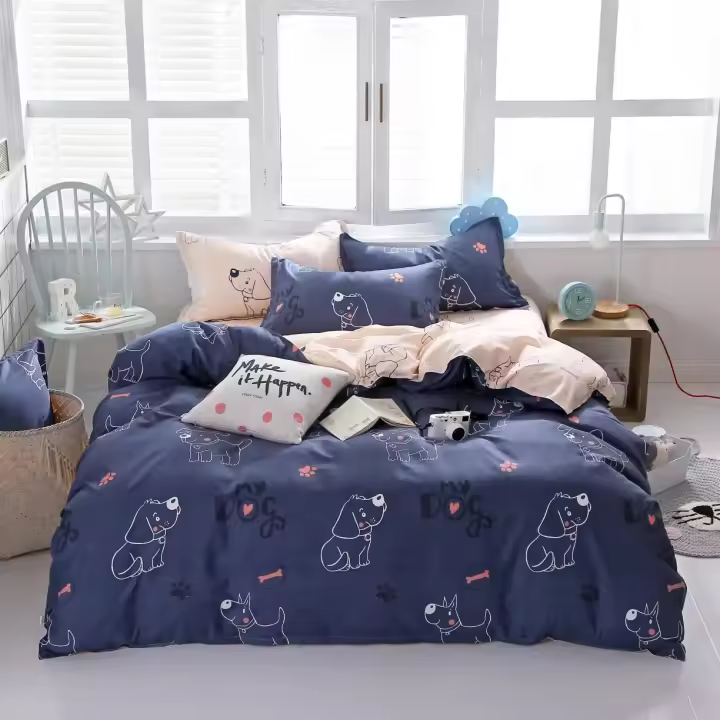 Súper Suave Comforter de Cama Doble con Funda de Edredón Microfibra Tamaño Queen King Twin 220x240 para Almohada Nórdica Plaid Individual - 1