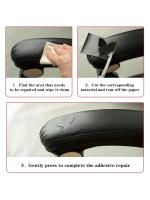 Parche de Cuero de PU Autoadhesivo Ideal para Reparación de Sofá, Muebles de Mesita, Silla, Bolso, Zapato, Cama Hecho en China - details 5