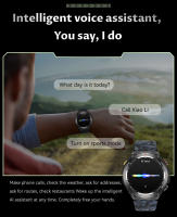 Reloj inteligente KC82, dispositivo con asistente de voz, Modo deportivo, brújula, función GPS, modo de ahorro de energía, pantalla brillante de muñeca abatible, novedad de 2024 - details 14