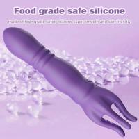 Empaque privado Masajeador de glande masculino sexy con 3 modos de empuje y 9 modos de vibración, entrenador de retardo, vibrador, masturbador de clímax oral, juguetes sexuales para hombres - details 4