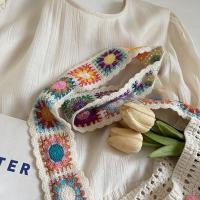 Bolso de hombro tejido bohemio, estilo étnico, gran capacidad, bandolera de ganchillo bohemio, estilo perezoso, bolso tejido informal calado - details 16