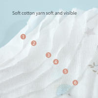 Toalla de baño para bebé, 100% algodón, manta para recién nacido, albornoz, ropa de baño infantil - details 6