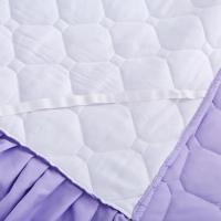 Funda de colchón de lujo para pareja, colcha de falda con volantes, elástica, ajustada, individual y doble, sábana para 2 personas, 150, 180x200 - details 8