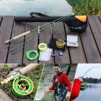 Combo de Carrete de Caña de Pescar con Mosca Ligero y Portátil Paquete Completo para Iniciar la Pesca - details 5