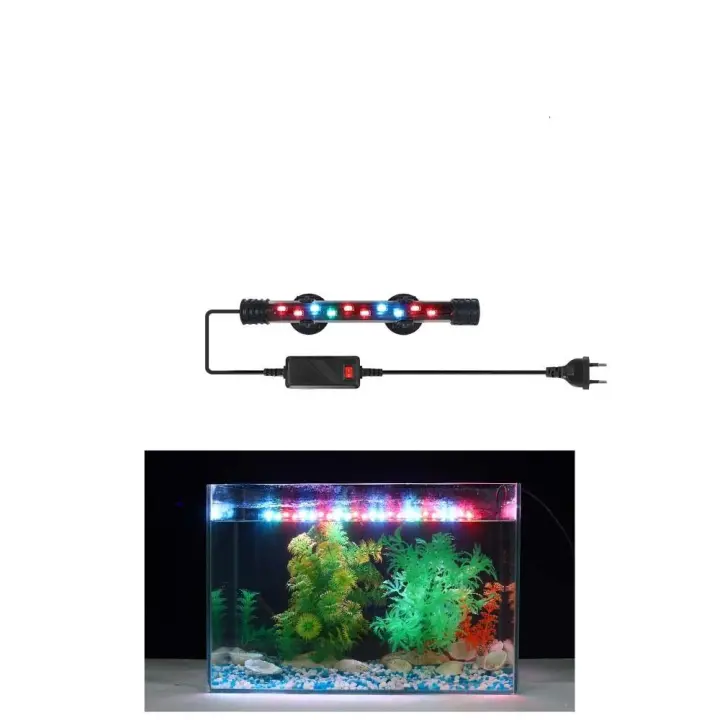 Iluminación LED de agua dulce para plantas acuáticas, decoración subacuática, lámparas de Acuario, luz de pecera, luces de cultivo de plantas - 1