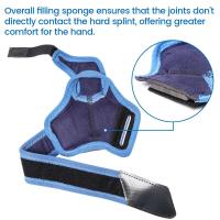 Tendinitis Velpueu cirugía ortopédica ratón mano pulgar soporte férula, ligera y transpirable, adecuada para ambas manos - details 4