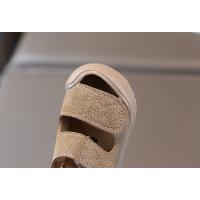 Verano nuevos niños zapatos de bebé sandalias de suela blanda niñas bolsa de bebé cabeza zapatos de playa Velcro zapatos de niño - details 3
