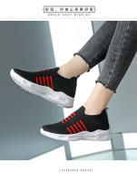 Nuevas zapatillas de deporte de punto transpirables para mujer, zapatos para correr informales antideslizantes - details 5
