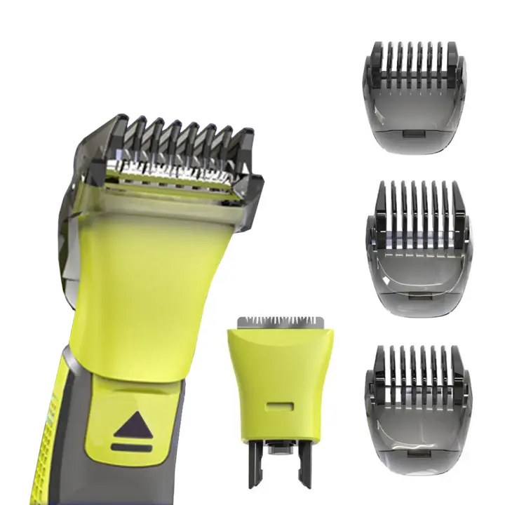 Cabezas de Cuchilla de Reemplazo para OneBlade Set de Afeitadora de Barba Trimmer Corporal para QP2520 QP1924 QP6510 QP2834 QP2521 - 1