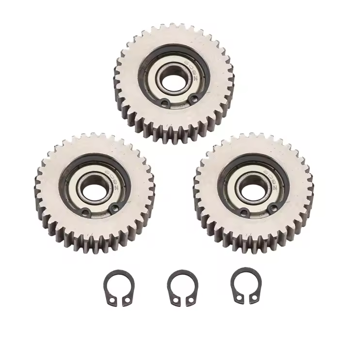 Engranaje planetario para bicicleta eléctrica, 3 uds., 608Z, 36 dientes, engranaje de Motor de acero, piezas de bicicleta eléctrica para motores Bafang de 38mm - 1