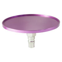 Copa de Succión FREDORCH para Máquina Sexual Attachment de Alta Calidad Material de Aleación de Aluminio Dildo VAC-U-LOCK de Color Morado - details 18