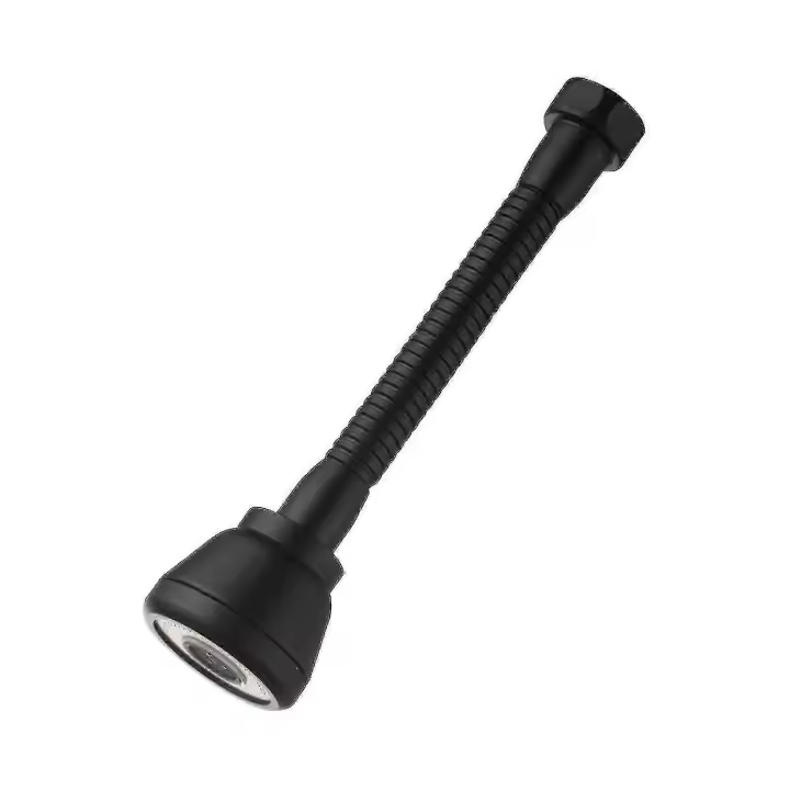 Grifo Extensor Rotativo de 360 Grados A Prueba de Salpicaduras, Ahorro de Agua, Modos de Grifo de Cobre Negro para Cocina - 1
