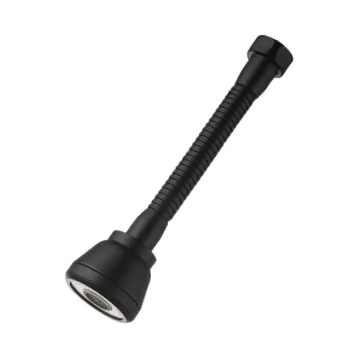 Grifo Extensor Rotativo de 360 Grados A Prueba de Salpicaduras, Ahorro de Agua, Modos de Grifo de Cobre Negro para Cocina - 1