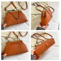 Nueva Bolsa de Concha 2025 Patrón de Lichi, Clip de Cadena, Bolso de Mano para Mujeres Sencillas - details 20