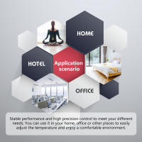Termostato inteligente con perilla WiFi, pantalla táctil LED para calefacción de suelo, caldera eléctrica de Gas y agua, Control remoto, Alexa y Google - details 8