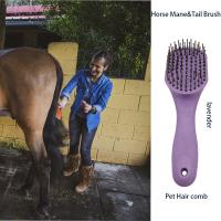 Peine para Pelo de Mascota Antideslizante Peine de Cola de Caballo para Limpieza de Suministros de Limpieza - details 4