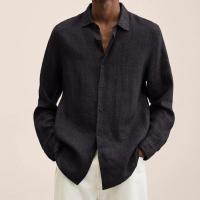 Camisa de manga larga para hombre Four Seasons 2025 con solapa y botones sueltos - details 6