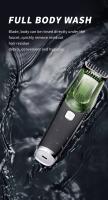 Afeitadora eléctrica portátil, recortadora inalámbrica para bigote, nariz, cuerpo, ingle y cara, afeitadora húmeda y seca, afeitadora recargable por USB - details 6