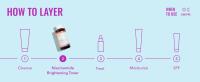How to layer: Niacinamide Brightening Toner