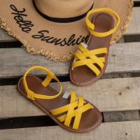 Sandalias planas ligeras para mujer con banda elástica de fácil ajuste, perfectas para comodidad y estilo durante todo el día - details 5